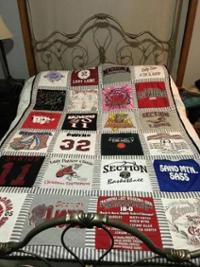 T Shirt Quilt with Deb