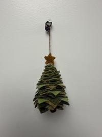 Christmas in July Wool Christmas Tree ornament