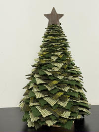 9” Wool Christmas Tree with Gayle