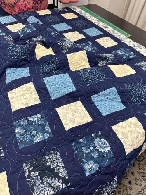 Finished Quilt from Alison Skar's Class