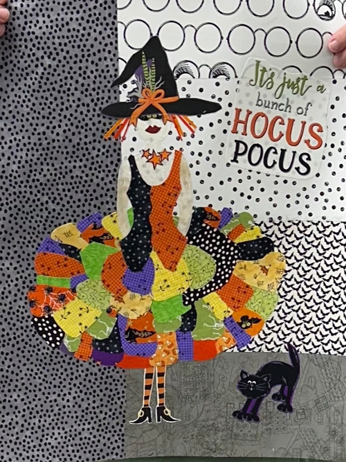 Finished Collage from Collage with Donna Class