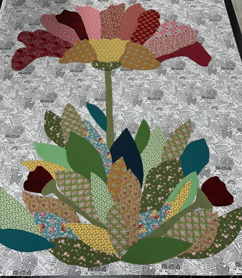 Finished Collage from Collage with Donna Class